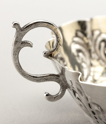 Late 17th Century Augsburg Silver Brandy Bowl
